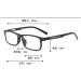 Buy MINCL Men's Square Black Frame Photochromic Reading Glasses | Fashionable Transition Sunglasses (Black 2.0) - International Shipping Available - Buy Online on GoSupps.com