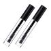 BELLIFFY 2pcs Eyebrow Shaping Liquid Brow Control Eyebrow Makeup Balm Brow Gel - Clear Brow Mascara Black Gel