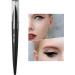 Gel Pencil Eyeliner | Natural Eye Liner Gel Quick Drying | Long Lasting Matte Makeup Pigmented Eyeliner for Women Rowces Black - Buy Online on GoSupps.com