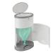 KORBELL Mini Nappy Waste Bin 9L - Economical & Ecological Pedal Bin - White - Holds 25 Nappies - Ideal for International Shipping - Buy Online on GoSupps.com