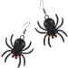 Holibanna Black Spider Rhinestone Dangle Earrings | Gothic Halloween Ear Jewelry for Women - Party Favor - Buy Online on GoSupps.com