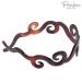 Parcelona French Swirls Wide 1.5 Non-brittle Celluloid Tortoise Shell Hair Headband - Durable Quality - Buy Online on GoSupps.com