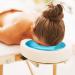 Silicone Face Massage Pillow | Soft Reusable Pad for Spa Beauty Salon | Sky Blue Head Support - Buy Online on GoSupps.com