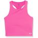 Under Armour Girls' Motion Crop Tank Top (652) Rebel Pink / / Pink Sugar Small