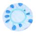 CSM Women's PEVA Double Waterproof Shower Cap Blue
