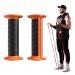 Grips for fitness bands for resistance bands protect your hands from injury Orange