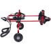 Dog Wheelchair Lightweight Pet Wheelchair Adjustable Dog Wheelchair for Back Legs Pu Tires Pet Wheelchair Walk Tools Portable X-Large