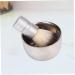 Buy Minkissy Stainless Steel Shaving Bowl & Brush Set | Men's Beard & Shave Essentials | Travel-Friendly Razor Kit - Buy Online on GoSupps.com