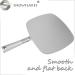 Snowflakes Large Hand Mirror with Handle - Silver Handheld Hairdresser Mirror - Buy Online on GoSupps.com