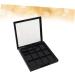 WOONEKY 4 Pcs 12 Empty Eyeshadow Dish Makeup Pallets for Women Travel Eyeshadow Highlight Empty Makeup Black - Buy Online on GoSupps.com