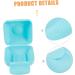 Solustre 5-Piece Silicone Menstrual Cup Cord Organizer - Portable Travel Storage for Menstruation Cup - Compact & Durable - Buy Online on GoSupps.com