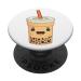 Boba Tea Gifts Pearl Milk Tea Lover Tapioca Happy Boba Tea PopSockets Swappable PopGrip Standard