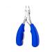 SJLS Stainless Steel Toenail Ingrown Nail Art Nipper Scissors Paronychia Dead Skin Remover Trimming Nail Clipper Pedicure Tool (Color : 07) Black blue