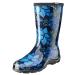 Sloggers Waterproof Garden Rain Boots for Women - Cute Mid-Calf Mud & Muck Boots with Premium Comfort Support Insole Spring Surprise 8