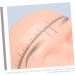 Hemoton 10pcs Tools Eyebrow Ruler Eyebrow Shaping Stencil Transparent Ruler Shape Mold Make up Guide Ruler - Buy Online on GoSupps.com