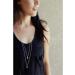 Long Layered Coin Pearl Pendant Necklace - Delicate Gold Chain Jewelry for Women | International Shipping - Buy Online on GoSupps.com