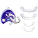 2 Pairs of Clip-on False Teeth Veneers | Cosmetic Tooth Covers for Men & Women | Teeth Whitening Solution for Bad Teeth - Buy Online on GoSupps.com