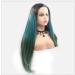 Buy BGHJUE Synthetic Hair Wig with Natural Bangs & Highlights - Fluffy Green Long Pixie Cut for Women | International Shipping - Buy Online on GoSupps.com