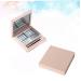 Shop 2pcs Empty Eyeshadow Dish & Cosmetic Case | Pink Square Palette for Cosmetics - International Shipping Available - Buy Online on GoSupps.com