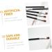 POPETPOP 100pcs Eye Shadow Brush Make up Applicators for Face Cosmetics Eye Brush Long Handle Girl - Buy Online on GoSupps.com