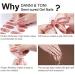 DANNI & TONI 28 Semi Cured Nail Wraps | Soft Self-Adhesive Gel Stickers | Salon-Quality Manicure Set - Buy Online on GoSupps.com