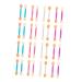 Ipetboom Eyeshadow Applicator Brush 120pcs Double Ended Eye Shadow Stick Smudge Brush Woman Emulsion Silicone Makeup Brush