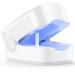 Nail Fungus Cleaning Laser Device Blue Light Nail Therapy for Onychomycosis Damaged Discolored Thick Toenails Fingernails Effective Light Therapy for Fingernails and Toenails Treated Anytime Anywhere or Home Use by 910nm Infrared Light + 470nm Blue Light