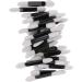 Eye shadow stick 50pcs Disposable Double Ended Sponge Eye Shadow Applicators Dual Sided Eyeshadow Brush Sponge Tipped Oval Makeup Applicator Black Handle - Buy Online on GoSupps.com