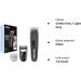 Braun Body Groomer 5 with SkinShield Technology for Men | Wet & Dry, 100% Waterproof Manscaping Tool | UK 2 Pin Plug | BG5350 Grey/White - Buy Online on GoSupps.com