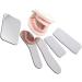 Canjerusof Dental Intraoral Mirror Set - 5pcs Mouth Photography Speculum & Inspection Mirror for Ultimate Dental Care - Buy Online on GoSupps.com
