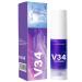 V34 Toothpastes Toothpaste Color Correction - Purple Teeth Whitening | Tooth Stain Removal | Purple Toothpaste | Tooth Color Corrector 01