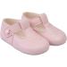 Baypods Soft Soled Pre Walker Baby Shoes B625 - T Bar Style for Boys & Girls | Soft Faux Leather | Made in England | 1 UK Child - Pink - Buy Online on GoSupps.com