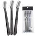 3-Piece Eyebrow Trimmer Set - Portable Face Razors & Hair Remover Tools for Perfect Brows | International Shipping Available - Buy Online on GoSupps.com