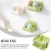dijiusidy Makeup Sponge Bracket Portable Drill-free Wall-mounted Self-adhesive 2 Compartment Removable Puff Draining Holder - Buy Online on GoSupps.com