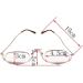 NEBAI Makeup Reading Glasses - +3.0 Magnifying Flip Down Cosmetic Readers for Women | International Shipping Available - Buy Online on GoSupps.com