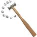 10-1/2 Inch 9-in-1 Interchangeable Faces Texturing Metal Forming Jewelry Hammer - Buy Online on GoSupps.com