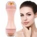 Lingjiong Oil Absorbing Face Roller oil absorbering matting facial scooter made of volcanic stone Oil Control Roller facial cleaning for greasy and oily skin number of articles: 1 1.0 pieces pink