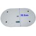 Digital Baby Scales for Newborns - High Accuracy LCD Display 20kg Capacity White - Buy Online on GoSupps.com