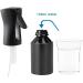 Uervoton 160ml Continuous Ultra Fine Spray Bottle - Black | Professional Hairdresser Water Spray for Salon Use - Buy Online on GoSupps.com