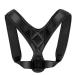 Back support sis Corset Back Brace Posture Corrector Sport Therapy Magnetic Posture Upper Back Corrector back Posture corrector (Black XX) Better life Black XL