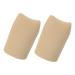 JEWEDECO 2pcs Toe Scuffs Toe Tubes Sleeves Big Toe Guards Finger Tube Sleeves Elasto Gel Silicone Gel Silicone Toe Sleeves Covers for Toe Split Toe Covers Toe Sleeve Cotton Corn As Shown 2.5x4cm