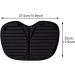 NINEFOX Kayak Seat Cushion  Anti Slip Padded Canoe Seat  Portable Boat Seat Ideal for Cushioned Fishing Seat for Universal Base Water Sports Outdoor black - Buy Online on GoSupps.com