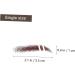 FOMIYES 36 Pcs Eyebrow Stickers 3d Stickers Brown Eyebrow Sticker Imitation Eyebrow Sticker 6d Make up - Buy Online on GoSupps.com