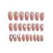 Sethexy Ballerina False Nails - Long Coffin Shape French Tips | High-Quality False Fingernails for Glamorous Looks - Buy Online on GoSupps.com