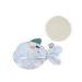 Kaloo Petit Calme Green Fish Plush Toy - 25cm Soothing Heat Cushion for Babies | Soft Removable Cover | Ideal from Birth - Buy Online on GoSupps.com