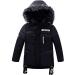Odziezet Baby Boy Hooded Down Coat | Kids Puffer Jacket | Winter Outerwear | Black | 4-5 Years - Buy Online on GoSupps.com