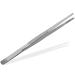 Straight tweezers - 45 cm - with internal teeth made of stainless steel