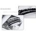 XIAOL Black Crystal Rhinestone Barrettes - Shiny Hair Pins for Women (2pcs) - Buy Online on GoSupps.com