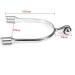 Faderr Horse Spurs 1 Pair Stainless Steel Equestrian Spurs Roller Ball Horse Spurs All Around Walking Horse Roping Spurs Riding Horse Accessory 2 - Buy Online on GoSupps.com