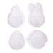 Zerodeko 8pcs Easter Stencils Easter Egg Chocolate Easter Candy Cookie Mould Small Dog Biscuits Ice Block Mold Easter Baking Dog Biscuits Small DIY Gift Silica Gel White Cake Mold Household